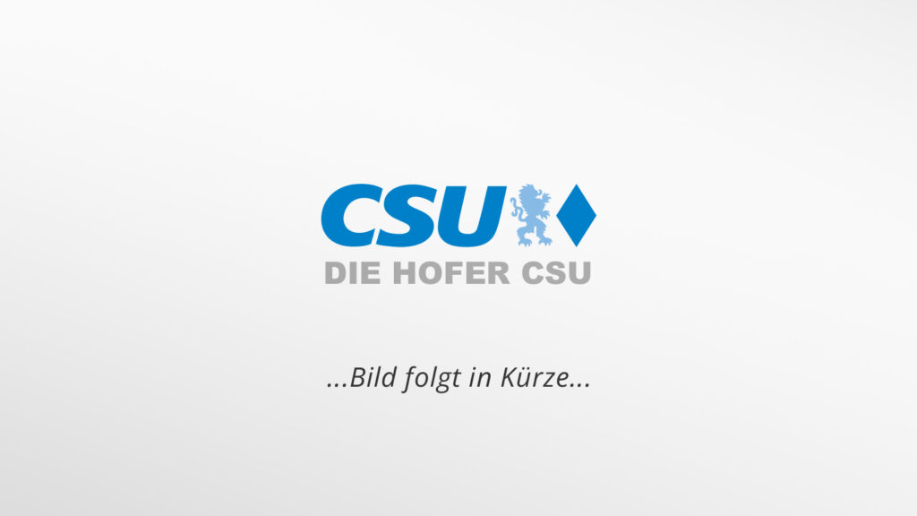 Antraege und Mitteilungen der CSU HOF